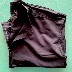 Figs Black Rafaela Mandarin Top Large